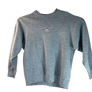 Fruit of the Loom Large Grey Cotton Blend 2000 Steamboat Sweatshirt 40d